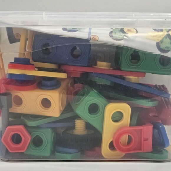 Brickyard STEM Construction Engineering Blocks 101pc Toy Set Ages 3+ - Picture 2 of 3